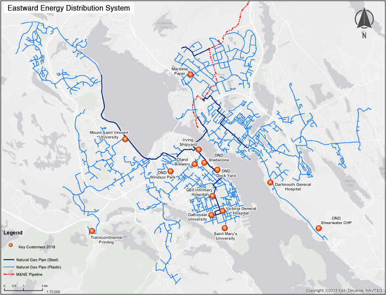 HGL Natural Gas Distribution System